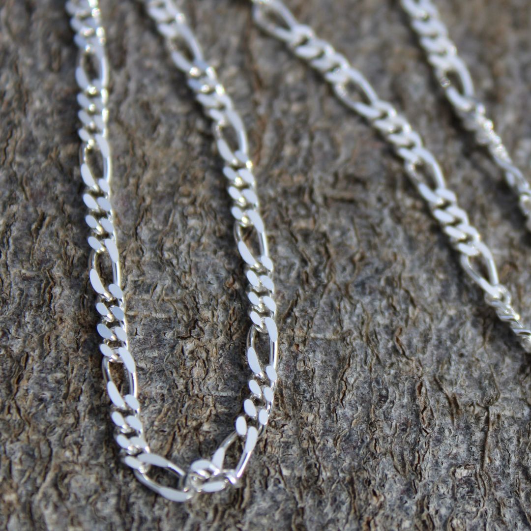 Figarokette 2mm Silberkette 925