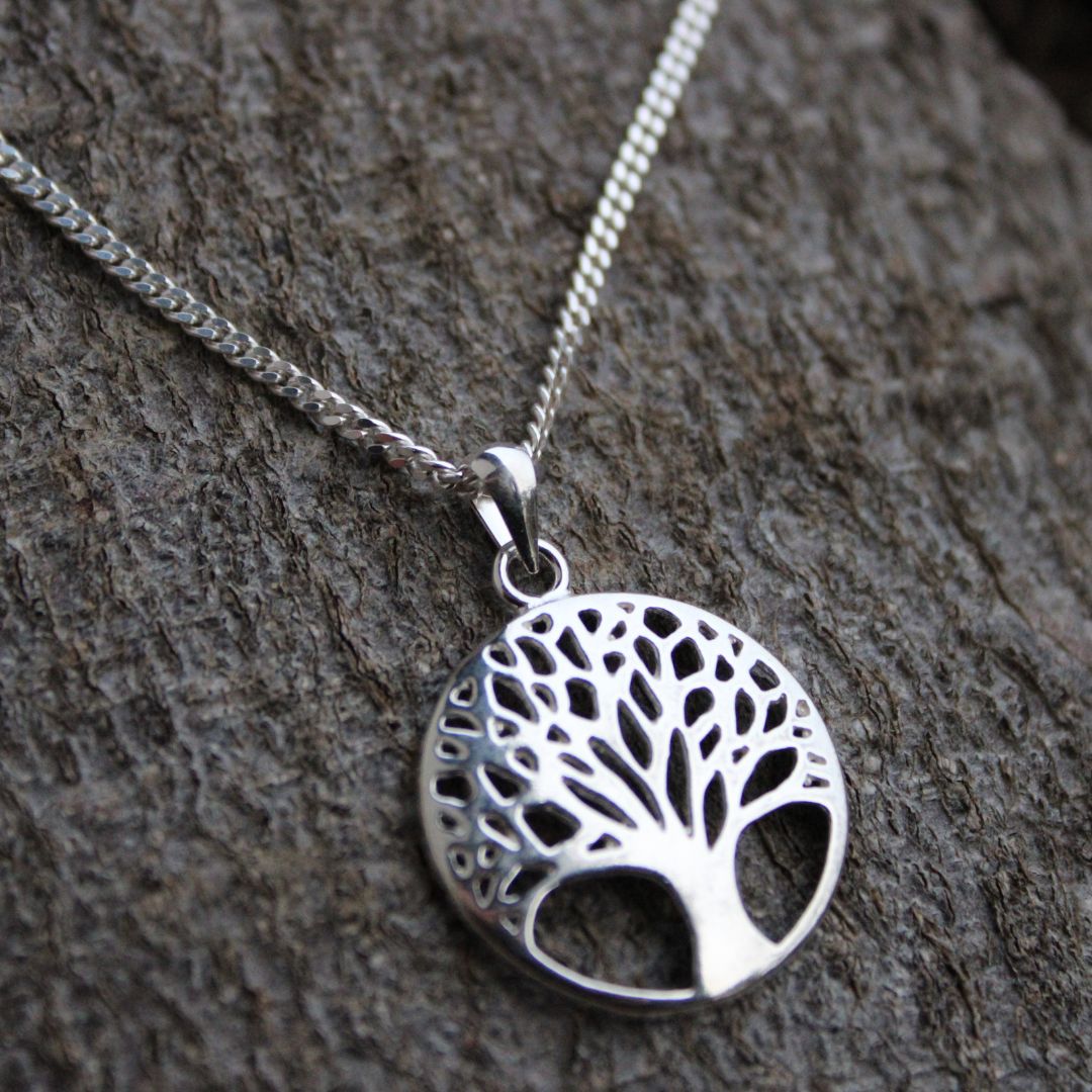 Lebensbaum Anhänger 925 Silber