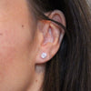 Ohrstecker Zirkonia Silber 925
